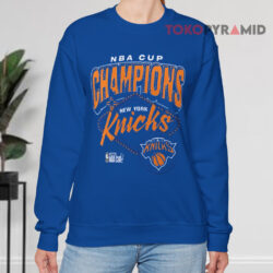 New York Knicks Nba Cup 2025 Champions Sweatshirt