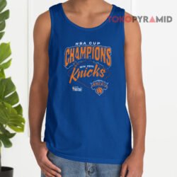 New York Knicks Nba Cup 2025 Champions Tank Top