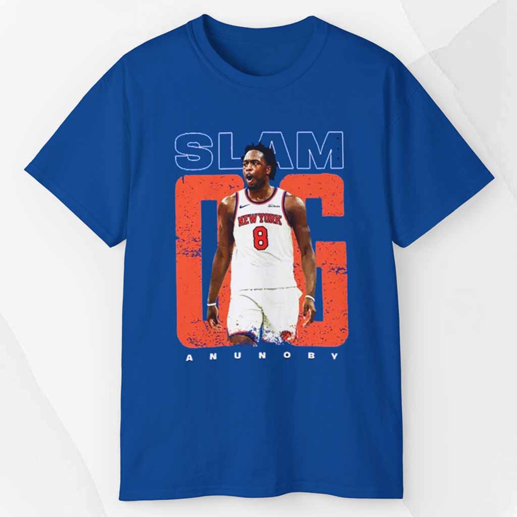 New York Knicks OG Anunoby Tee The Hand Of OG Game Winning Putback T shirt New York Knicks OG Anunoby Tee The Hand Of OG Game Winning Putback T shirt