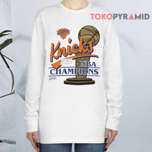 New York Knicks Stadium 2026 NBA Finals Champions Long sleeved New York Knicks Stadium 2026 NBA Finals Champions Long sleeved
