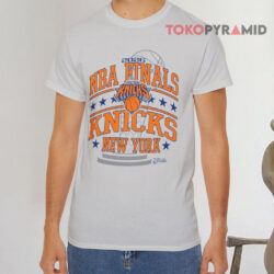 New York Knicks Stadium Essentials Cream 2026 Nba Finals No Regrets Urban Grey T shirt