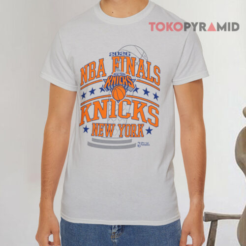 New York Knicks Stadium Essentials Cream 2026 Nba Finals No Regrets Urban Grey T shirt