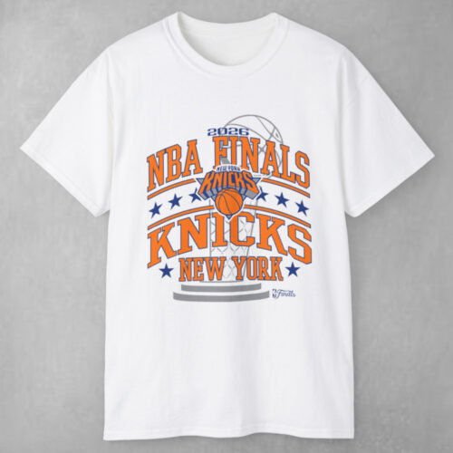 New York Knicks Stadium Essentials Cream 2026 Nba Finals No Regrets Urban T shirt