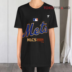 New York Mets 2024 National League Division Champions Black T shirt