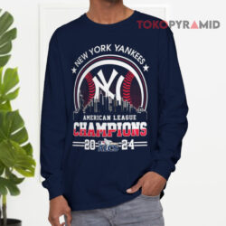 New York Yankees American League Champions 2024 ALCS Shirt 4 New York Yankees American League Champions 2024 Alcs Long sleeved