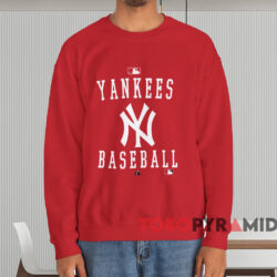 New York Yankees Baseball Club Shirt 4 New York Yankees Baseball Club Shirt Red Sweatshirt