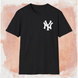 New York Yankees Classic Logo Shirt Black T shirt