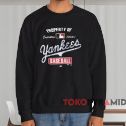 New York Yankees Cooperstown Property Of Shirt 4 New York Yankees Cooperstown Property Of Shirt Black Sweatshirt
