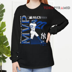 New York Yankees Giancarlo Stanton 2024 American League Championship Series MVP Shirt 4 New York Yankees Giancarlo Stanton 2024 American League Championship Series Mvp Long sleeved
