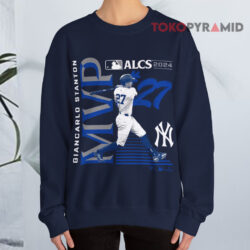 New York Yankees Giancarlo Stanton 2024 American League Championship Series MVP Shirt 3 New York Yankees Giancarlo Stanton 2024 American League Championship Series Mvp Sweatshirt