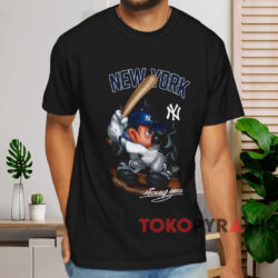 New York Yankees Mickey Mouse T shirt Black T shirt