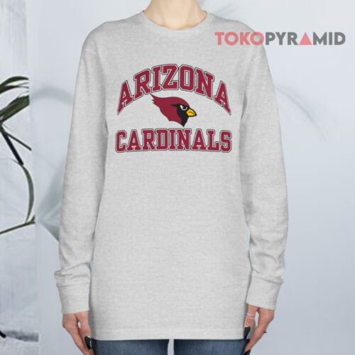 Nfl Arizona Cardinals Logo Football Long sleeved