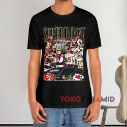 Nfl Chiefs Vs 49ers Super Bowl Lviii Black T shirt