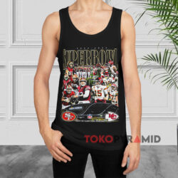 NFL Chiefs Vs 49ers Super Bowl 2024 Shirt 2 Nfl Chiefs Vs 49ers Super Bowl Lviii Black TanK Top