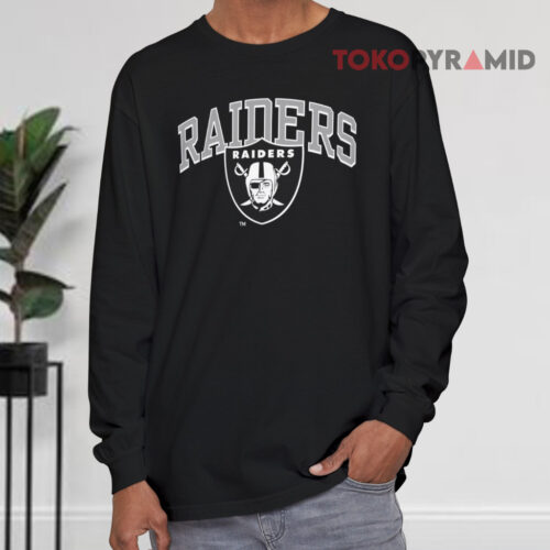 Nfl Las Vegas Raiders Logo 7 Long sleeved