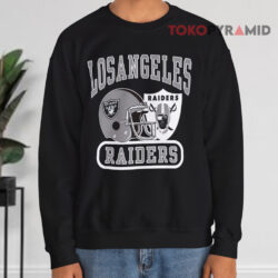 Nfl Los Angeles Raiders Logo Helmet Long sleeved