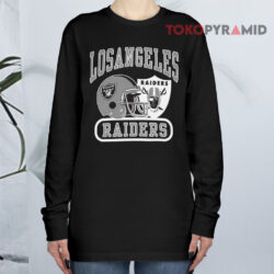Nfl Los Angeles Raiders Logo Helmet Sweatshirt