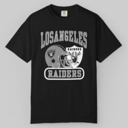 Nfl Los Angeles Raiders Logo Helmet T shirt