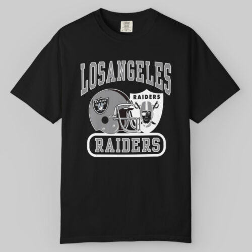 Nfl Los Angeles Raiders Logo Helmet T shirt