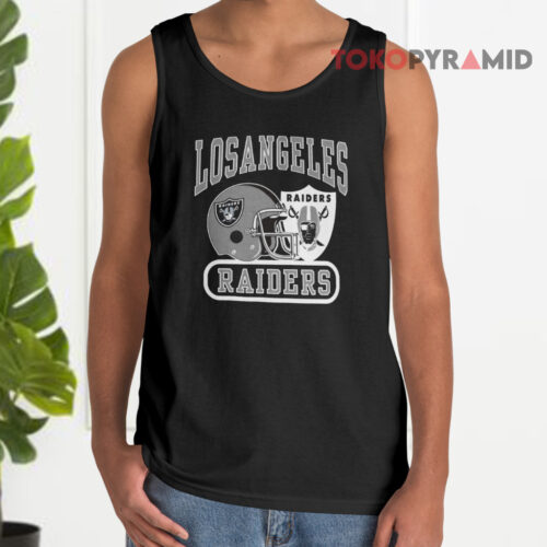 Nfl Los Angeles Raiders Logo Helmet Tank Top