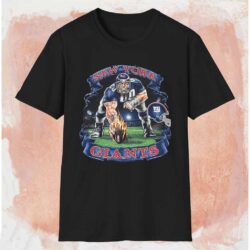 Nfl New York Giants Graphic Shirt Black T shirt