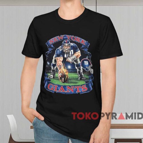 Nfl New York Giants Graphic Shirt Black T shirt