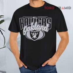 Nfl Oakland Raiders Black T shirt
