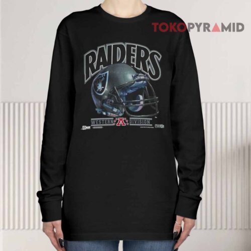 Nfl Raiders Western Division Salem Long sleeved