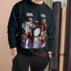 Nfl Super Bowl Lviii Chiefs Vs 49ers Black Sweatshirt