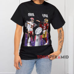 Nfl Super Bowl Lviii Chiefs Vs 49ers Black T shirt
