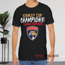 Nhl Stanley Cup Champions 2024 Is Florida Panthers Congratulations Winners Black T shirt