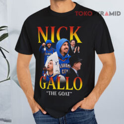 Nick Gallo The Goat Black T shirt
