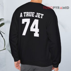 Nick Mangold A True Jet 74 Sweatshirt Back