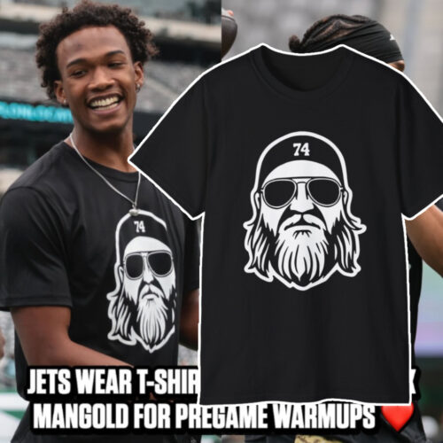 Nick Mangold A True Jet 74 T shirt