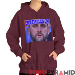 Nick Sirianni Cry Eagles Cry Shirt Philadelphia Eagles Coach 3 Nick Sirianni Cry Eagles Cry Shirt Philadelphia Eagles Coach Crying Meme