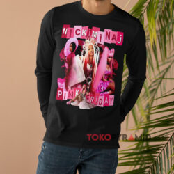 Nicki Minaj Pink Friday 2 Shirt 4 Nicki Minaj Pink Friday 2 Black Long sleeved