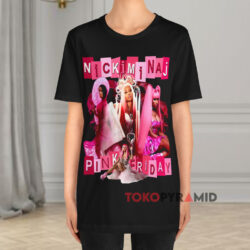 Nicki Minaj Pink Friday 2 Black T shirt