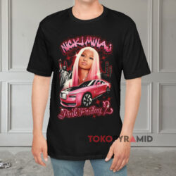 Nicki Minaj Pink Friday 2 Tour 2024 Black T shirt