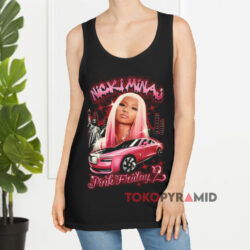 Nicki Minaj Pink Friday 2 Tour 2024 Black TanK Top