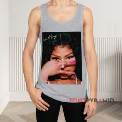 Nicki Minaj Tour 2024 Shirt 2 Nicki Minaj Tour 2024 Grey TanK Top