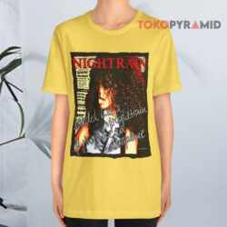Nightrain 1989 Guns N' Roses Vintage Yellow T shirt
