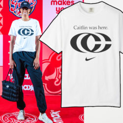 Nike Caitlin Was Here T shirt
