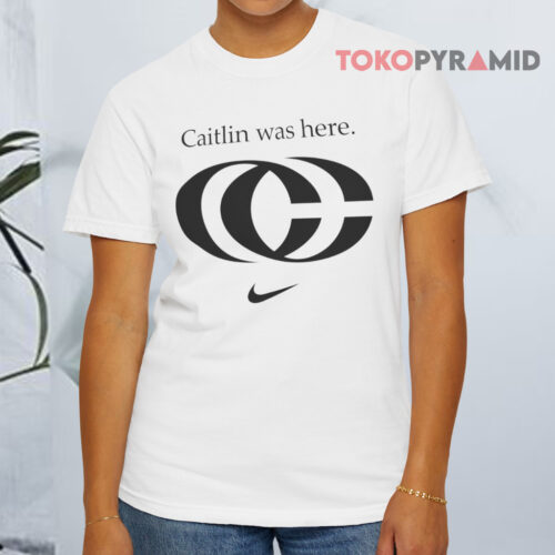 Nike Caitlin Was Here White T shirt Nike Caitlin Was Here White T shirt