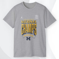 Nike Michigan Wolverines 2026 Ncaa Basketball National Champions T shirt