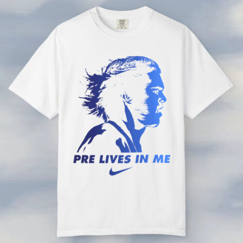 Nike Pre Lives In Me Steve Prefontaine T shirt Nike Pre Lives In Me Steve Prefontaine T shirt