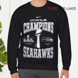 Nike Seattle Seahawks Super Bowl Lx Champions Sweatshirt Front