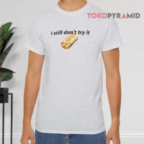 Nikola Jokic I Still Won't Try It Taco Bell Grey T shirt