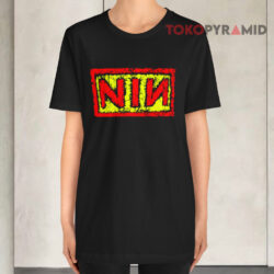 Nine Inch Nails Nin Logo Vintage Black T shirt