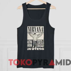 Nirvana Astro Arena Live In Utero T-shirt 4 Nirvana Astro Arena Live In Utero T shirt Black TankTop