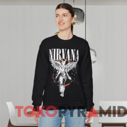 Nirvana Galaxy In Utero T-shirt 2 Nirvana Galaxy In Utero T shirt Black Sweatshirt